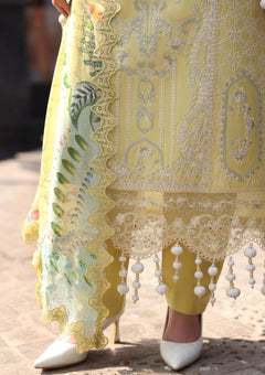 Lawn - Naqsh - The Luxe Edit 26 - D#00239 - Golden Aura photo