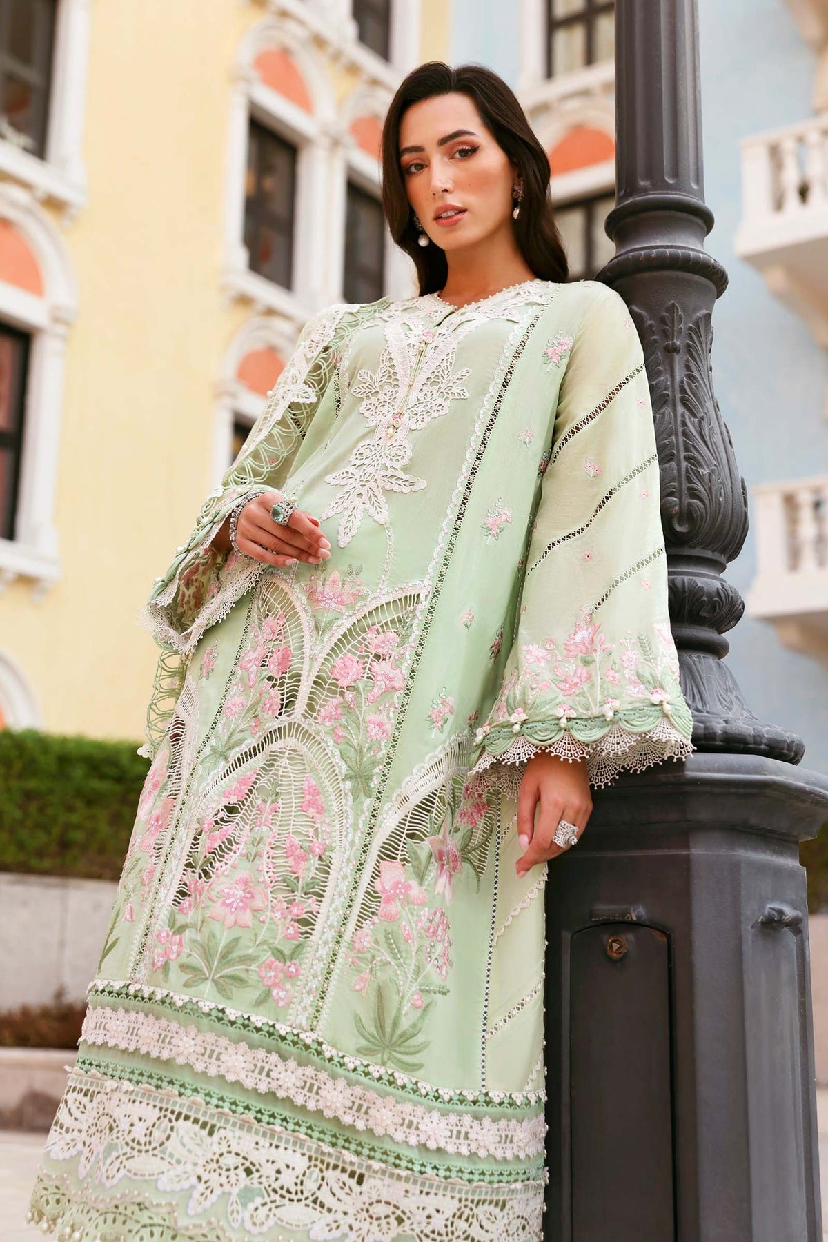 Maria B Luxury Lawn 2026 D-2611-A original designer fashion photo 7