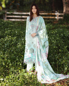 Lawn - Mushq - Solace 26 - Ombre Chikankari - MUNSS#208 - Tranquil Muse