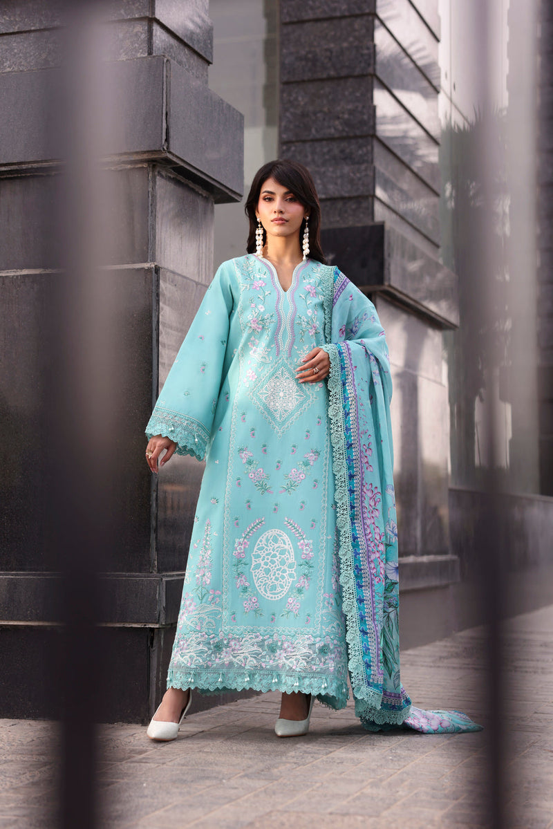 Lawn - Naqsh - The Luxe Edit 26 - D#00244 - Ocean Mist
