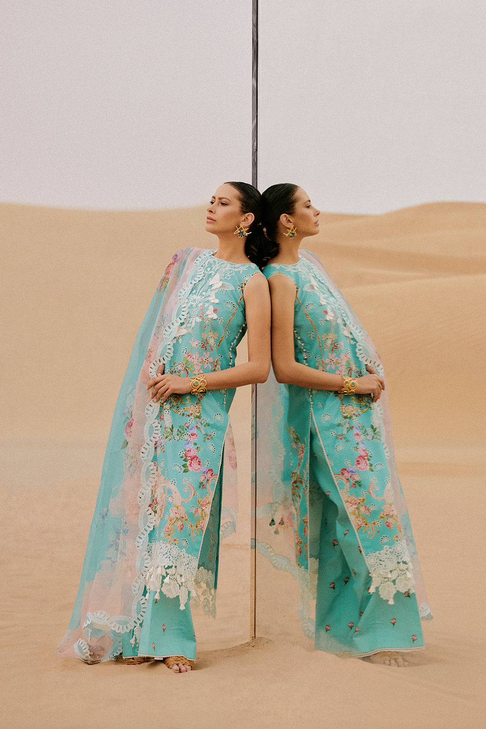 Lawn - Saira Rizwan - Luxury Unstitched 26 - SRL#03 - MEHRSA