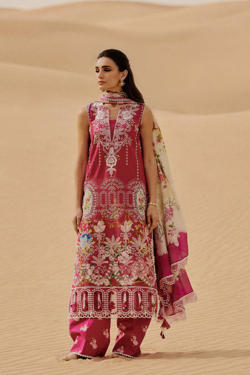 Lawn - Saira Rizwan - Luxury Unstitched 26 - SRL#02 - ZUMAR