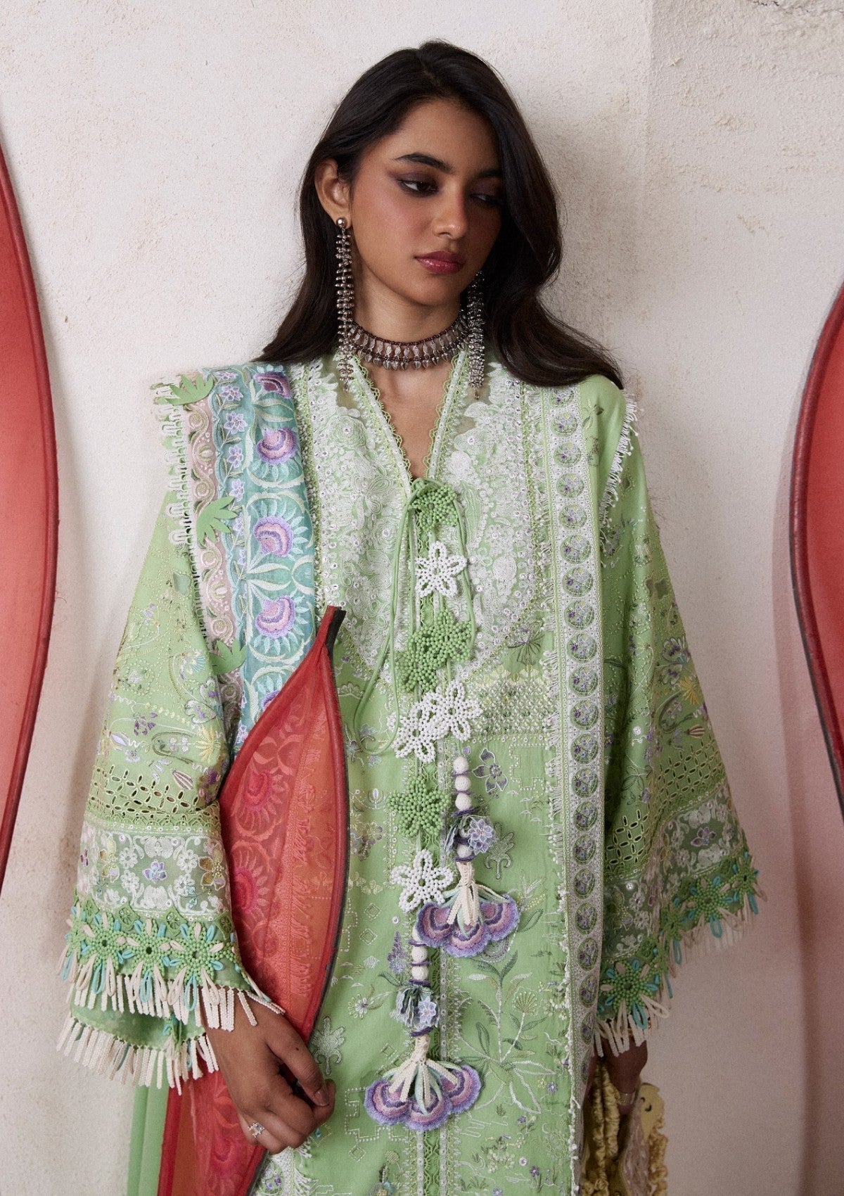 Lawn - Suffuse - Luxury Unstitched 26 - NAVIEL alternative photo
