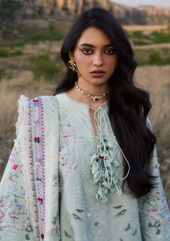 Lawn - Suffuse - Luxury Unstitched 26 - SEROLI photo 3