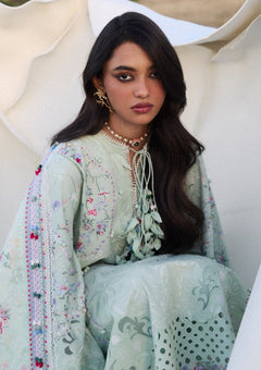 Lawn - Suffuse - Luxury Unstitched 26 - SEROLI photo 4