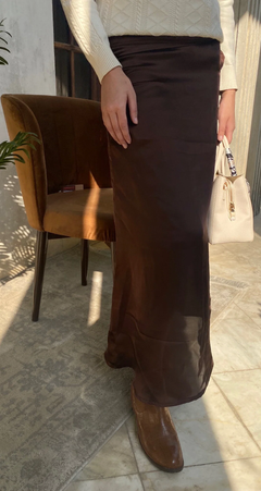 The Closet Brown & Black Skirts Set photo 1
