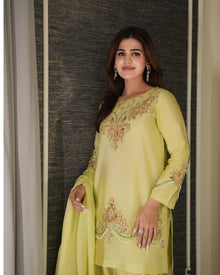UHK – Shehnai Festive SUROOR – Lime 3-Piece alternative view 1