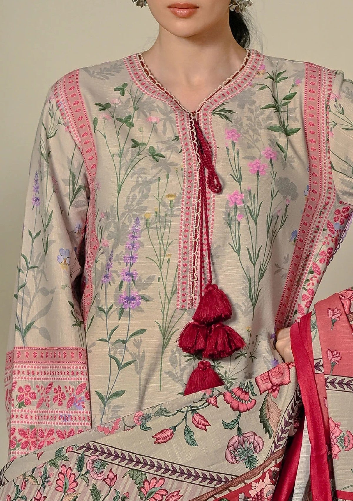 Winter - Gul Ahmed - Corduroy 26 - CD#62004 view 2