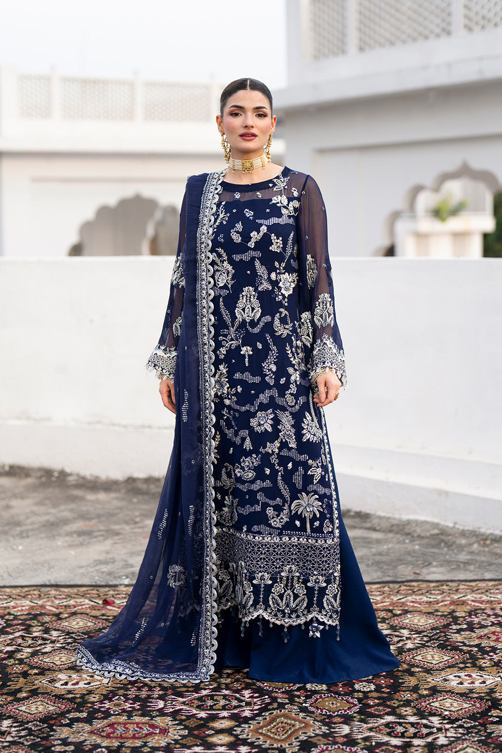 Formals - Maryum N Maria - The Heirloom Unstitched 26 - MSU#7020 - LACIVERT