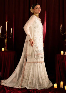 Formals - Maryum N Maria - The Heirloom Unstitched 26 - MSU#7013 - BEYAZ image 3