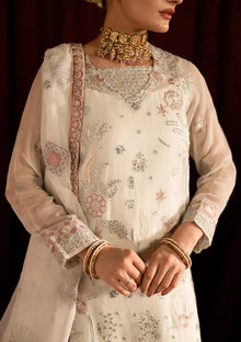 Formals - Maryum N Maria - The Heirloom Unstitched 26 - MSU#7013 - BEYAZ image 4