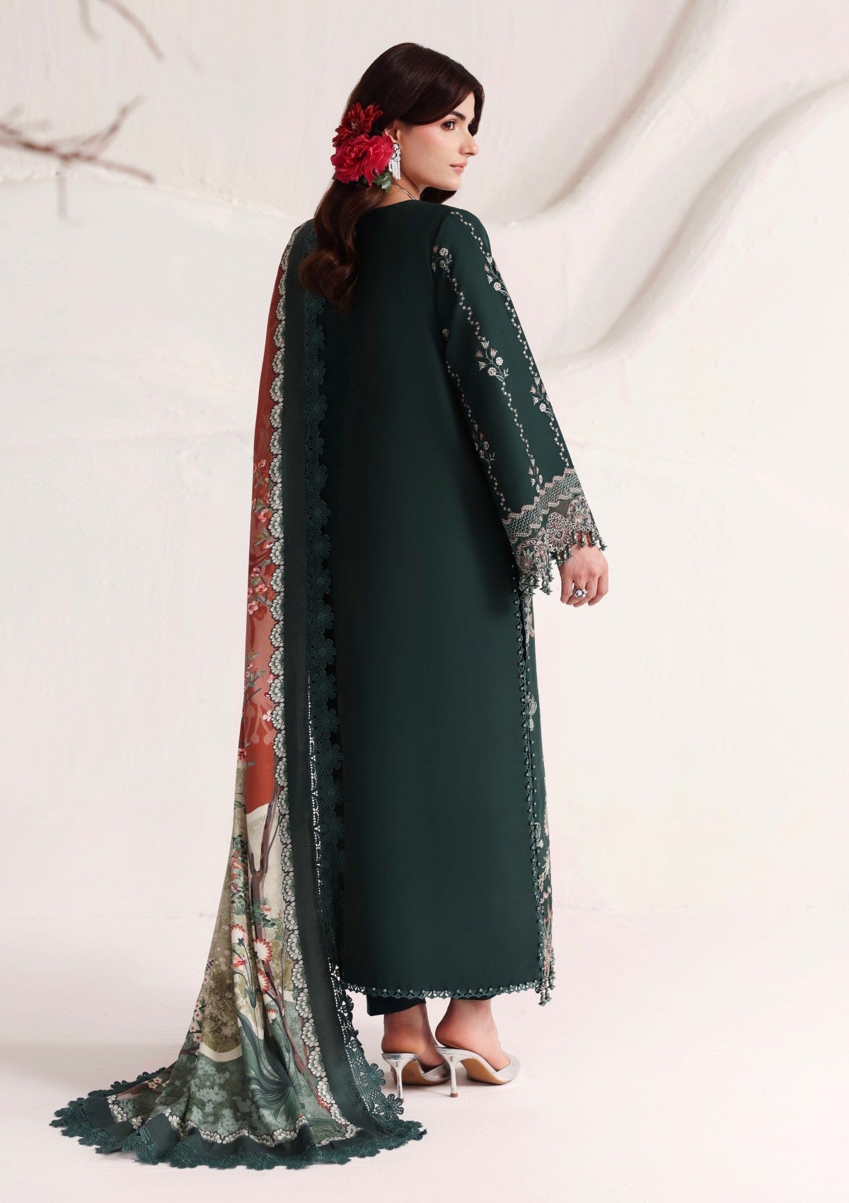 Winter - Naqsh - Seraphine Edit 26 - D#00271 - Timber Green image 2