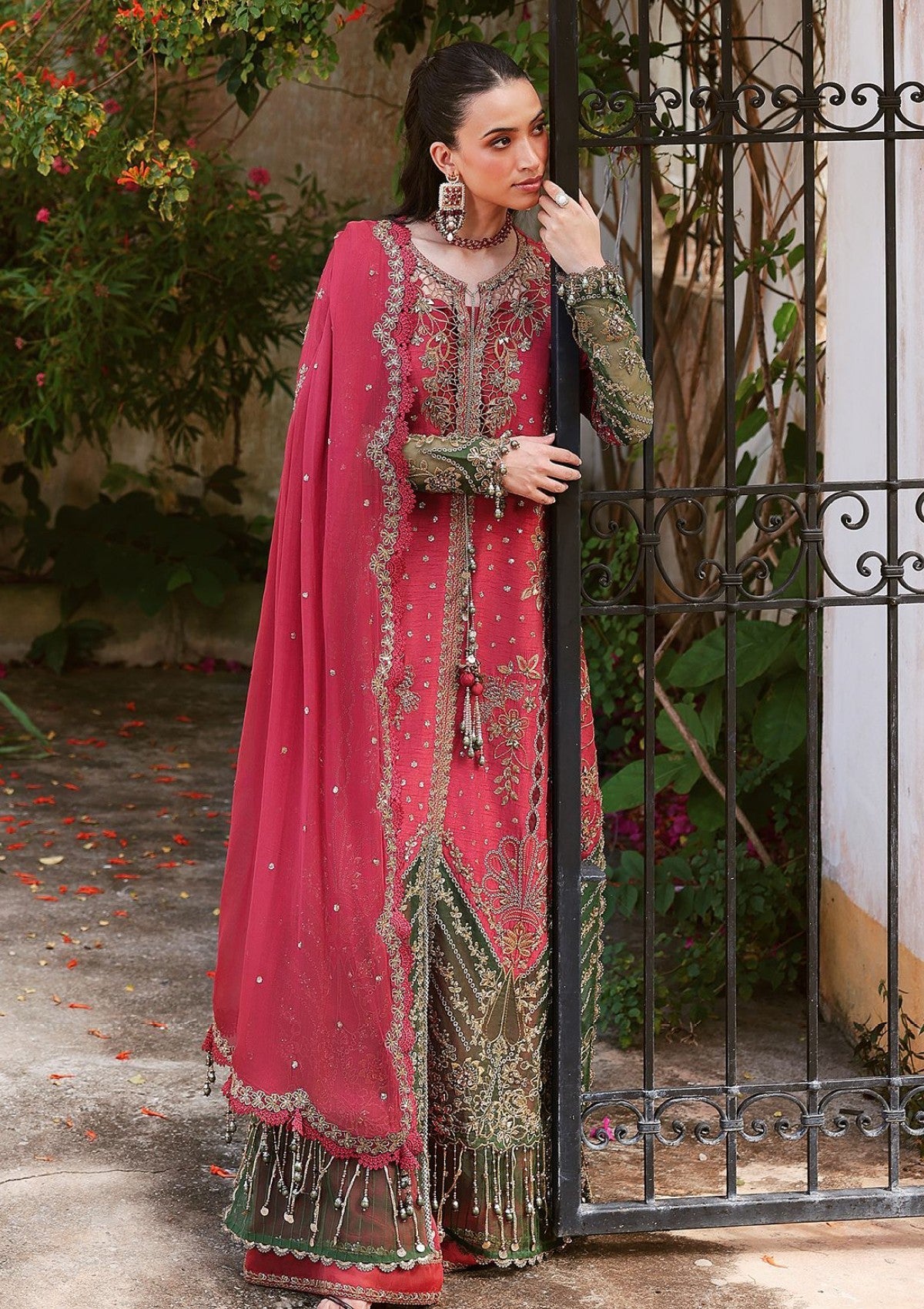 Formals - Saira Rizwan - Lumiere Chiffon Unstitched - SRL26#07 - Estella image 2