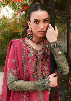 Formals - Saira Rizwan - Lumiere Chiffon Unstitched - SRL26#07 - Estella image 3