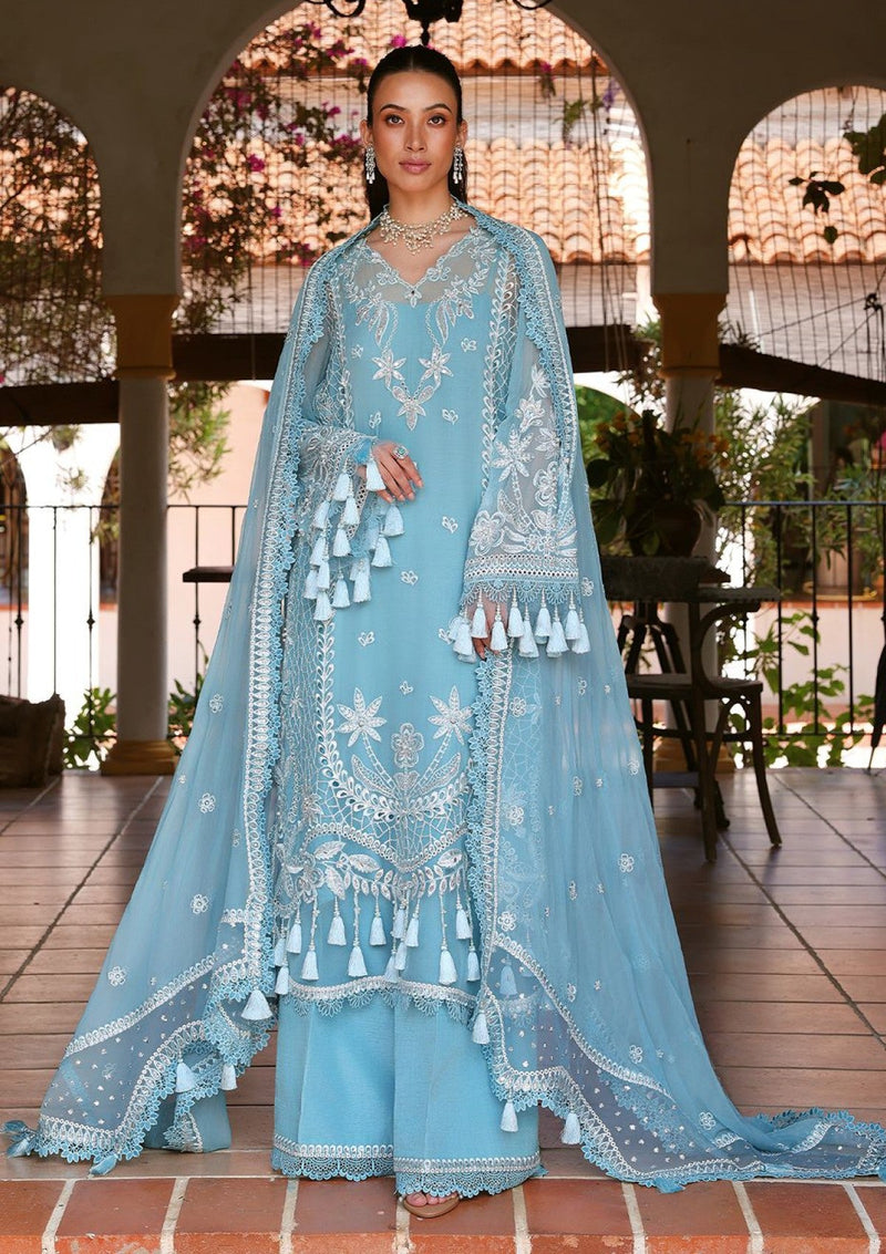 Formals - Saira Rizwan - Lumiere Chiffon Unstitched - SRL26#08 - Iris