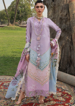 Lawn - Saira Shakira - Bloom Unstitched 26 - SSB#01B - AVA image 1