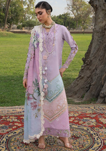 Lawn - Saira Shakira - Bloom Unstitched 26 - SSB#01B - AVA image 2