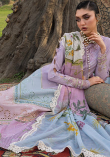 Lawn - Saira Shakira - Bloom Unstitched 26 - SSB#01B - AVA image 3