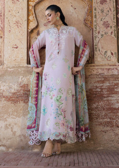 Lawn - Saira Shakira - Bloom Unstitched 26 - SSB#06A - MAELLE image 2