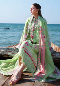 Lawn - Saira Shakira - Breeze - Unstitched 26 - SBL#2B - Noor image 3