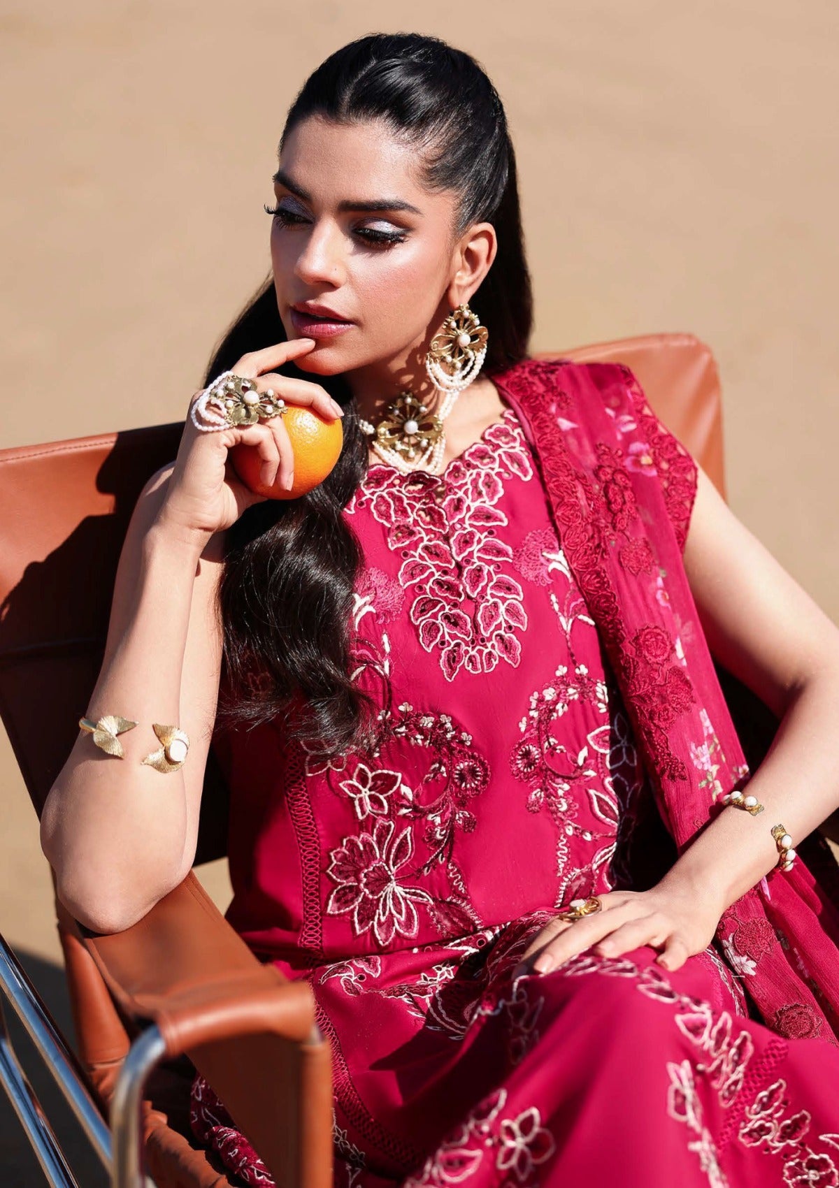 Lawn - Saira Shakira - Breeze - Unstitched 26 - SBL#4A - Ophelia image 3