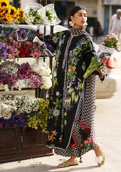 Lawn - Zaha - Festive 26 - ZF#04 - MIDNIGHT BLOOM image 1