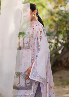Lawn - Zaha - Festive 26 - ZF#11 - PERIWINKLE MUSE image 3