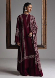 Winter - Zara Shahjahan - Saraab Unstitched 26 D#03 - MEHRAB photo 1