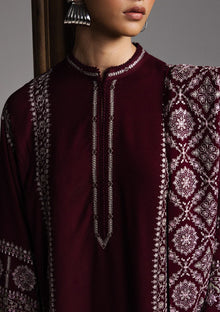 Winter - Zara Shahjahan - Saraab Unstitched 26 D#03 - MEHRAB photo 4