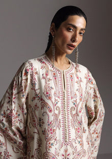Winter - Zara Shahjahan - Saraab Unstitched 26 D#04 - PASHM photo 4