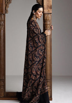 Winter - Zara Shahjahan - Saraab Unstitched 26 D#05 - OUD photo 3