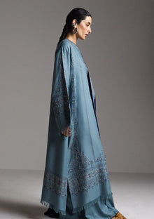 Winter - Zara Shahjahan - Saraab Unstitched 26 D#09 - FIROZA photo 3