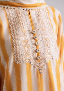 Winter - Cross Stitch - Khaddar Unstitched 25 - KAR#106 - OCHRE BLISS original product view