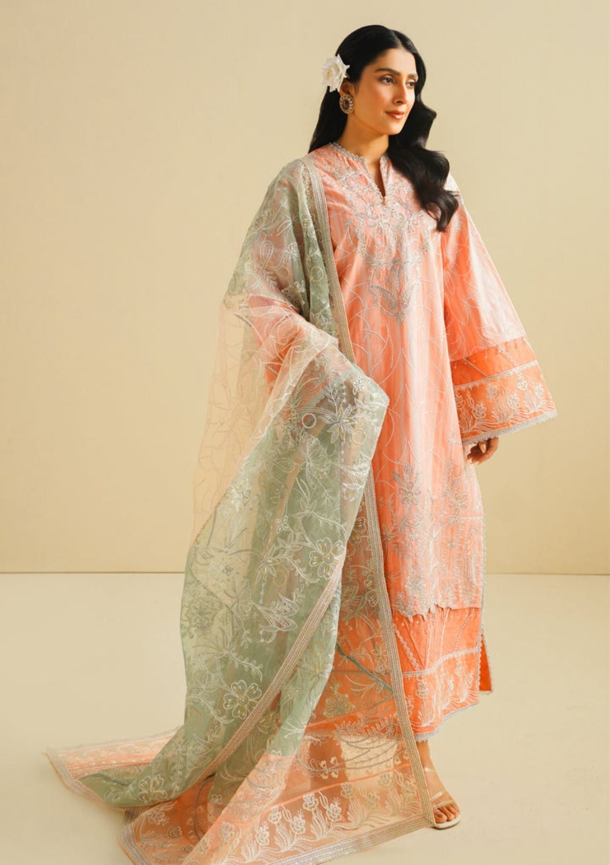 Lawn Collection - Maryum N Maria - Eid Luxury 24 - MS24#583 - Aiza original full-size photo