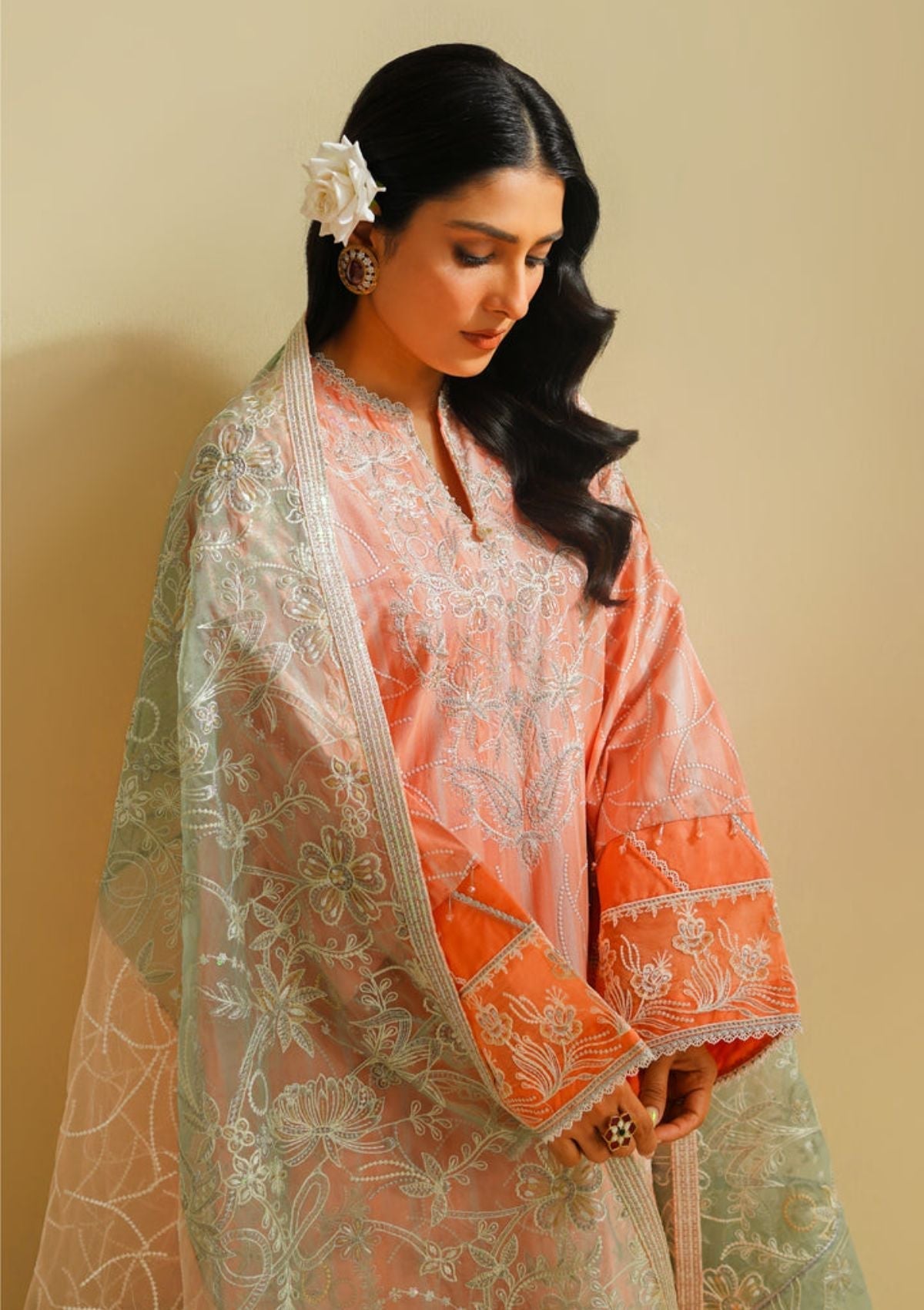 Lawn Collection - Maryum N Maria - Eid Luxury 24 - MS24#583 - Aiza original full-size photo