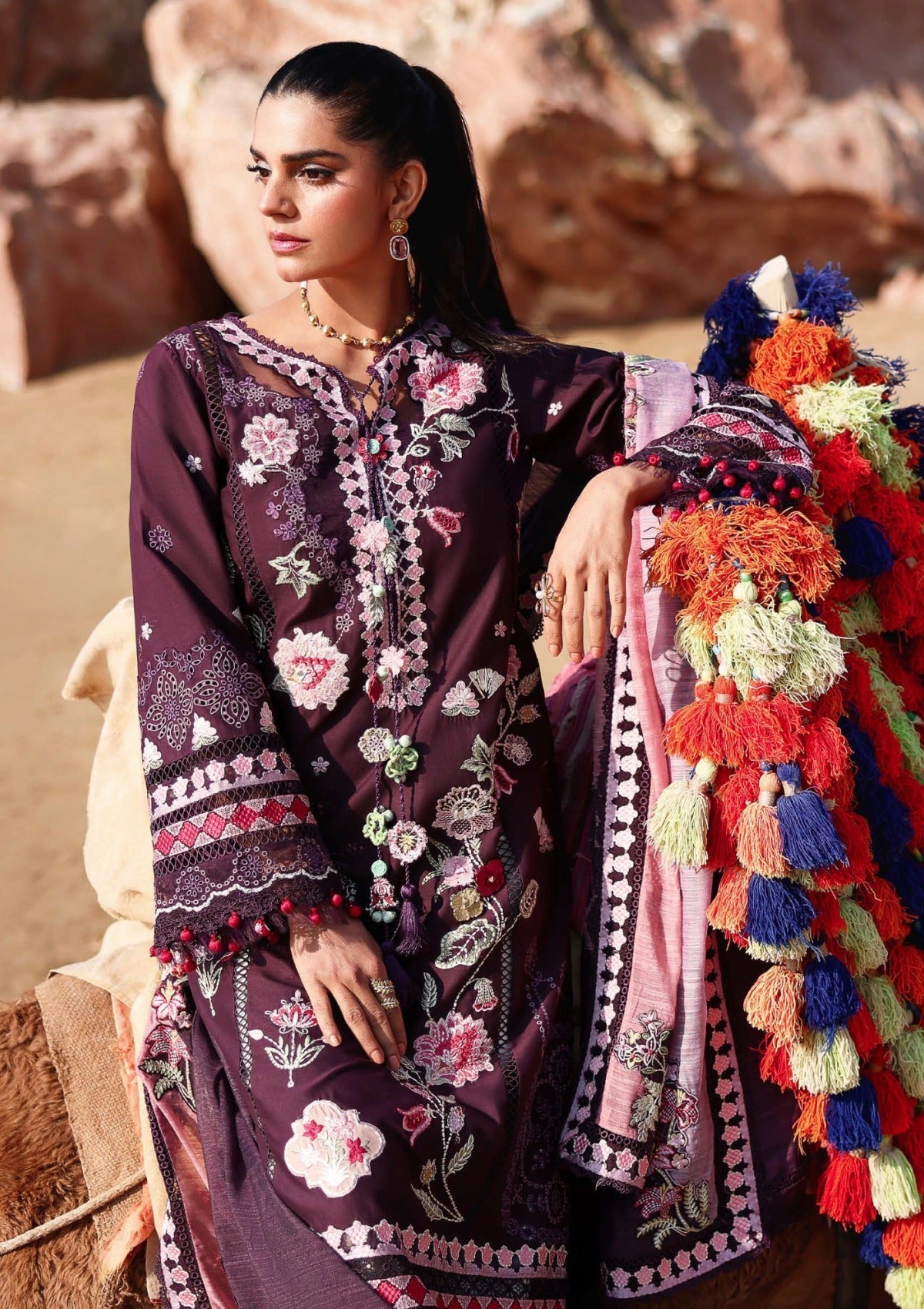 Lawn - Saira Shakira - Breeze - Unstitched 26 - SBL#2A - Noor original photo